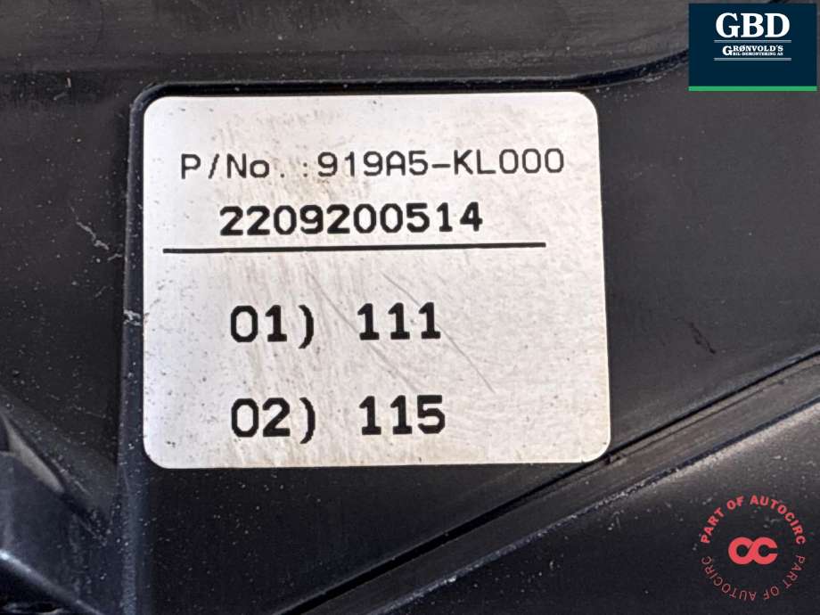 Sikringsboks til Hyundai Ioniq 6 2023-->> (919A5KL000|)