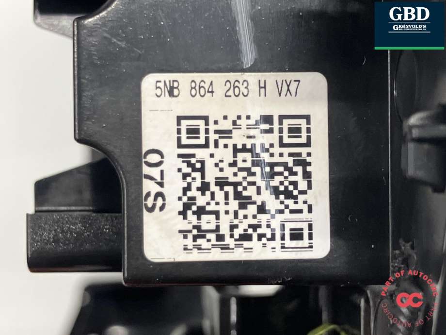 Bryter diverse til VW Tiguan 2020-->> (Type II, Fase 2) (5NB 864 263 H|5NB 864 263 H VX7|)
