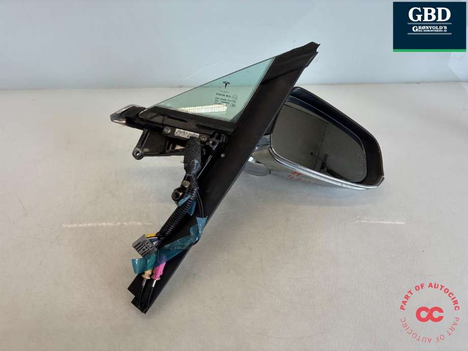 Speil høyre til Tesla Model S 2013-2016 (Fase 1) (1025657-02-B|1025657-02-C | 1041322-00-A | 1041322-00-D |1041322-00-E |1041322-00-F|1041322-00-G | 1041322-00-H |1041322-50-F |1041322-99-F | 1041322-99-G)