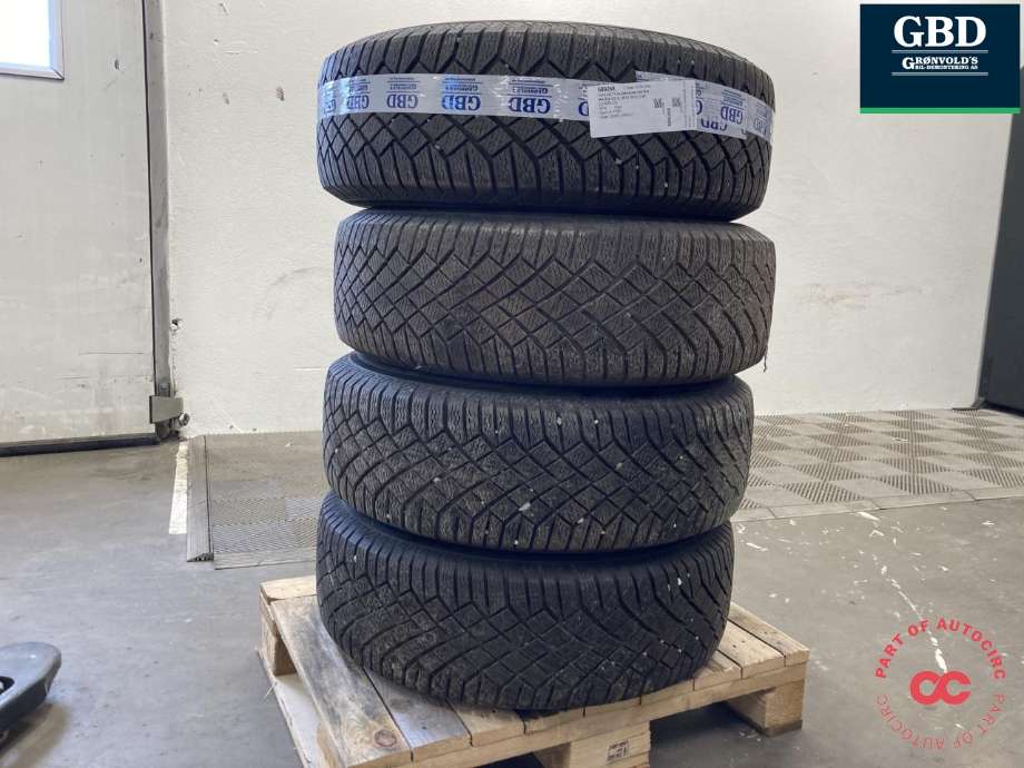 Hjulsett aluminium vinter til Mazda CX-5 2012-2017 (Type I)  (CONTINENTAL PIGGFRI|VIKING CONTACT 7|225/65R17 PROD 23|7JX17  ET 50)