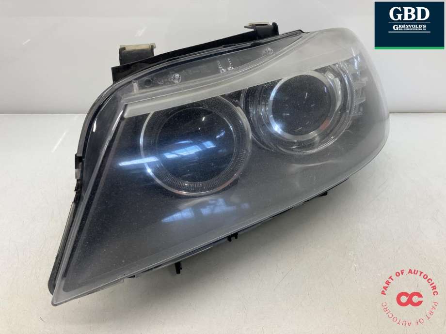 Frontlykt venstre xenon til BMW 3-Serie 2005-2011 (E90/E91/E92/E93) (E90/E91/E92/E93) (63 11 7 240 247|63 11 7 202 583|)