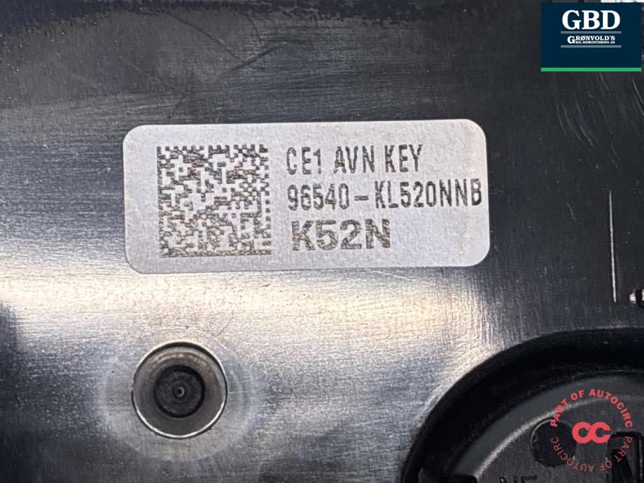 Varmeapparat betjening til Hyundai Ioniq 6 2023-->> (96540KL520NNB|)