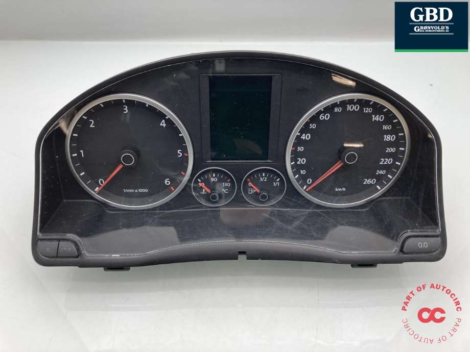 Instrumentpanel til VW Tiguan, 2007-2011 (Type I, Fase 1) (5N0 920 870 DX)