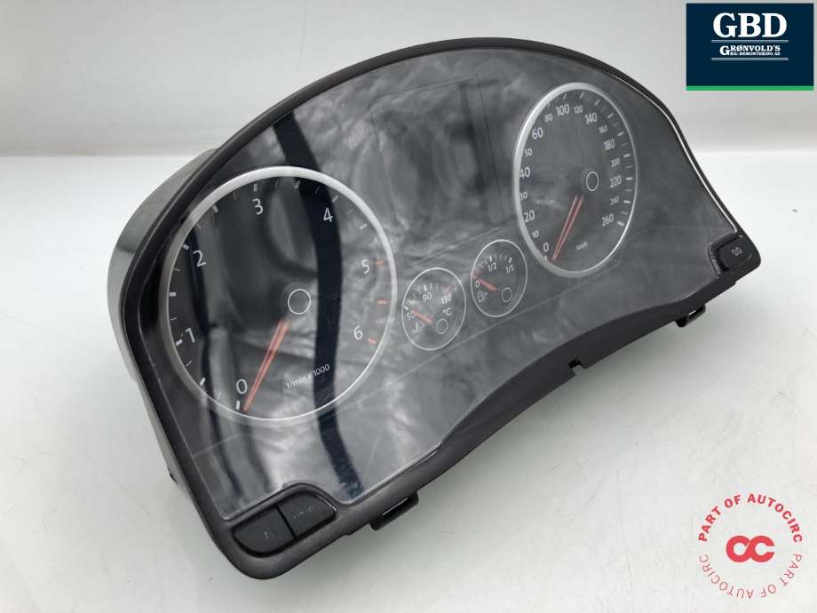 Instrumentpanel til VW Tiguan 2007-2011 (Type I, Fase 1) (5N0 920 870 DX|5N0 920 870 DX Z02|5N0 920 870 D Z02)