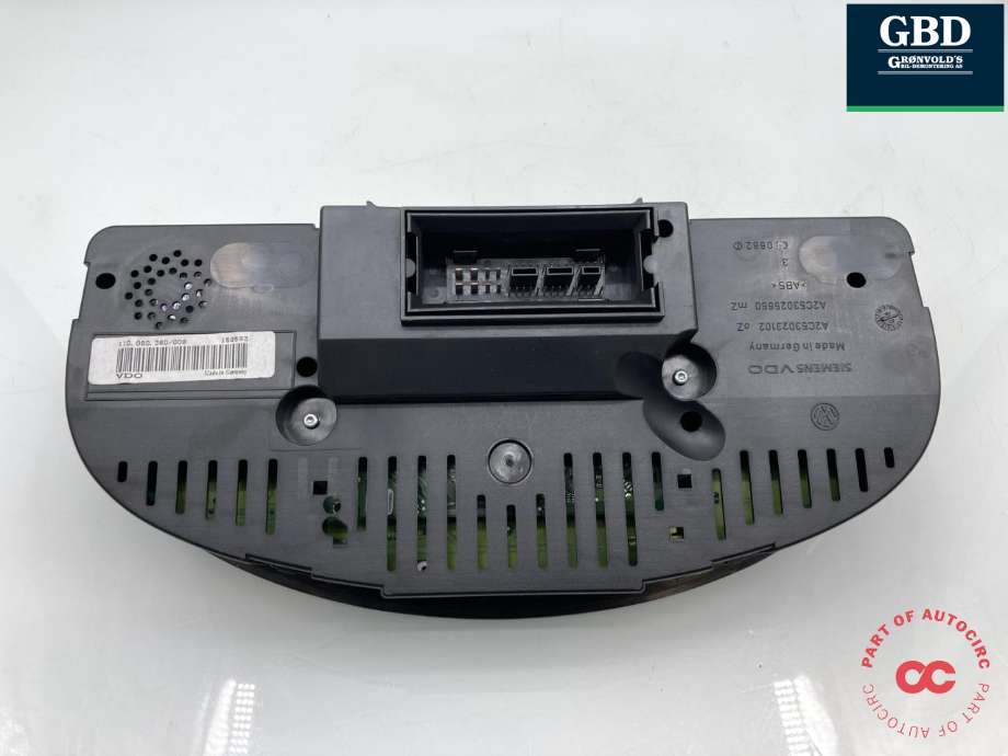 Instrumentpanel til VW Tiguan 2007-2011 (Type I, Fase 1) (5N0 920 870 DX|5N0 920 870 DX Z02|5N0 920 870 D Z02)