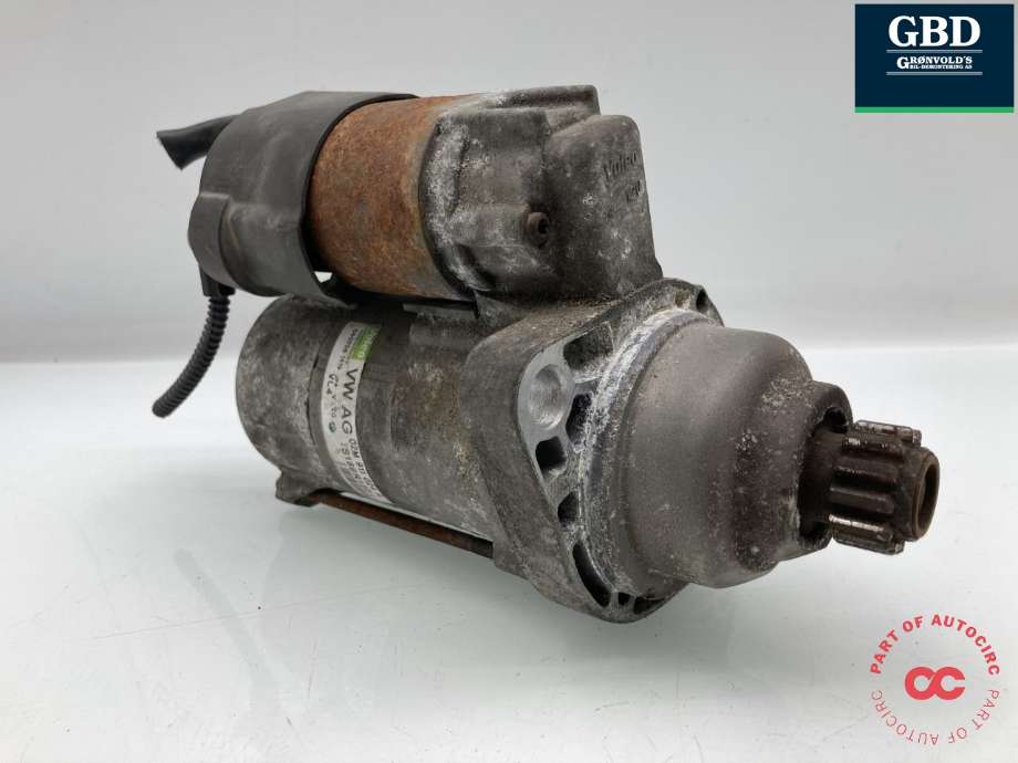 Starter diesel til VW Tiguan 2007-2011 (Type I, Fase 1)  (02M 911 024  X|02M 911 024 P  | 02M 911 024 PX|)