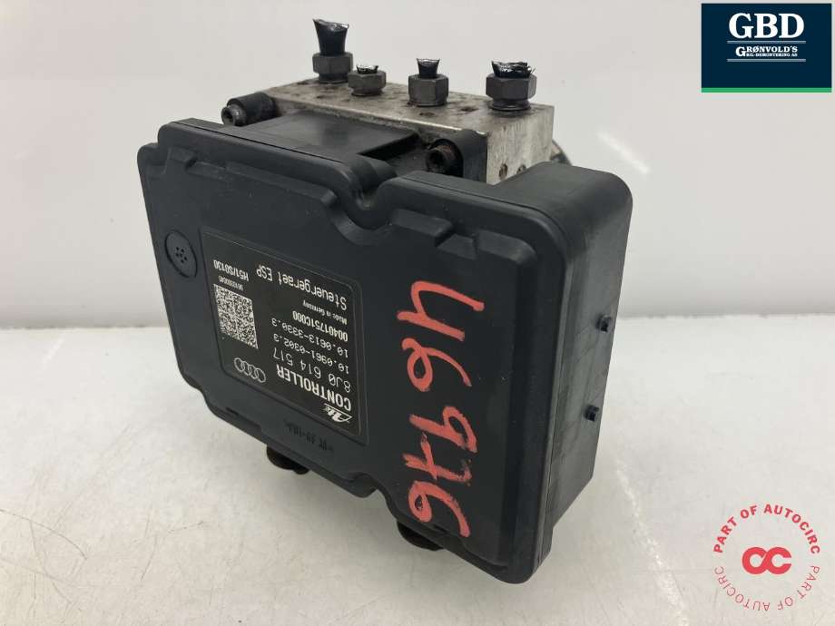 ABS sentral til Audi TT, 2006-2014 (Type II) (ATE|8J0 614 517)