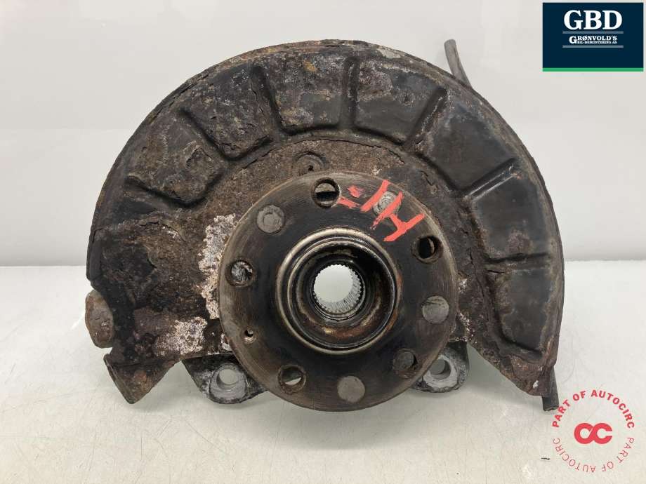 Hjulspindel høyre foran til Audi TT 2006-2014 (Type II)  (8J0 407 254 D|)