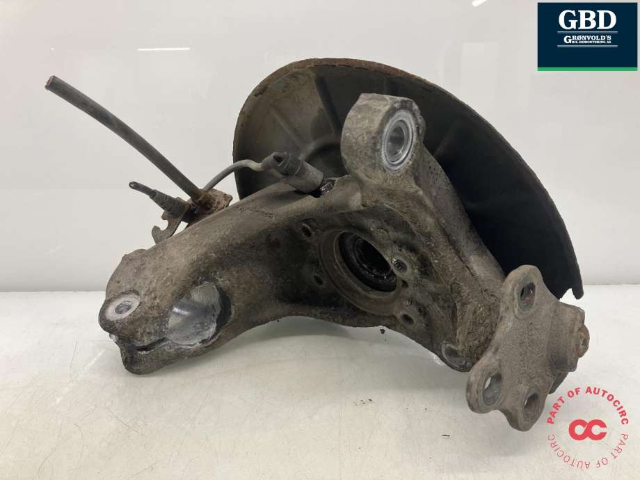 Hjulspindel høyre foran til Audi TT 2006-2014 (Type II)  (8J0 407 254 D|)
