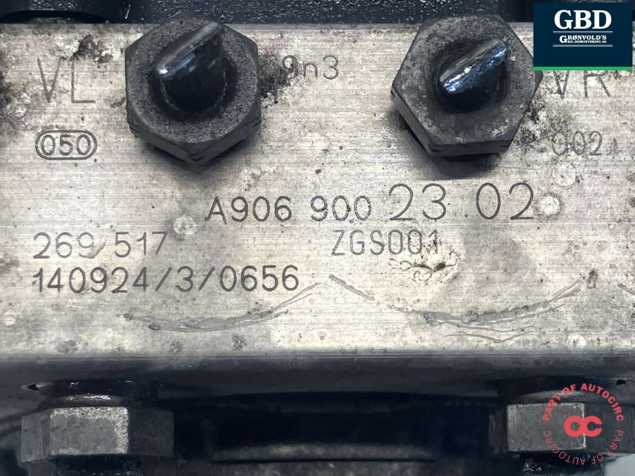 ABS sentral til VW Crafter 2011-2016 (Type I, Fase 2) (2E0 614 095 AA|2E0 909 049 T|A 906 900 23 02)