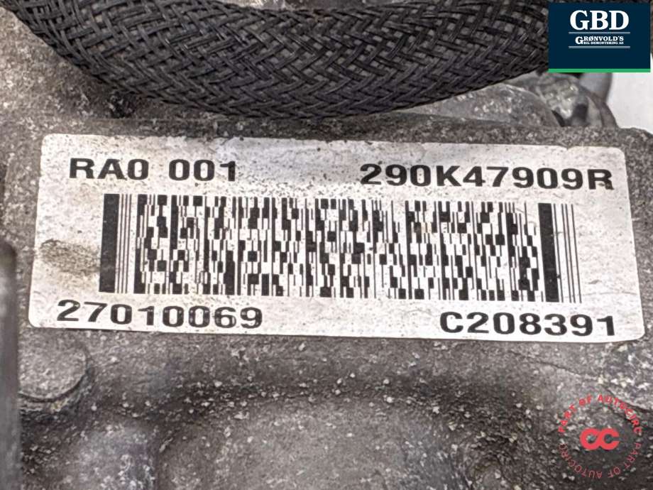 Girkasse elbil til Renault Kangoo 2008-2021 (Type II)  (290K43769R|290K47909R|)