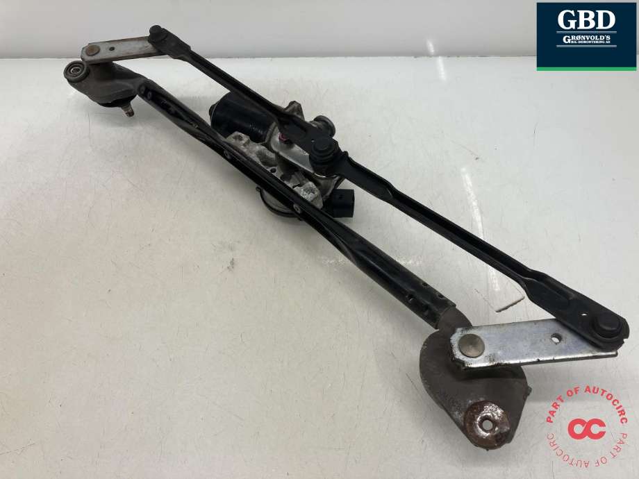 Viskermotor frontrute komplett m/overføring til Hyundai Santa Fe 2006-2009 (Type II, Fase 1) (98120 2B000|98110 2B000|)