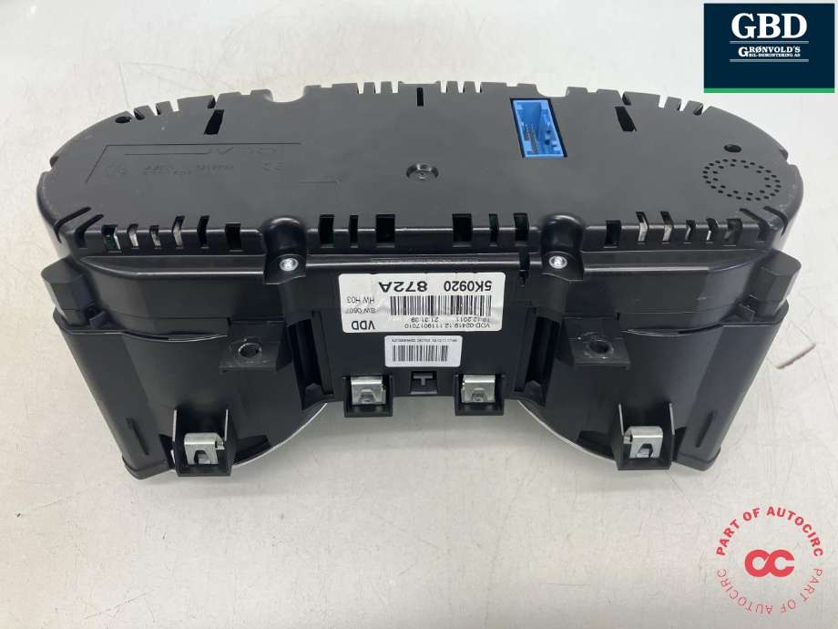 Instrumentpanel til VW Golf VI 2008-2012 (5K0 920 872 A|5K0 920 872 AX|)