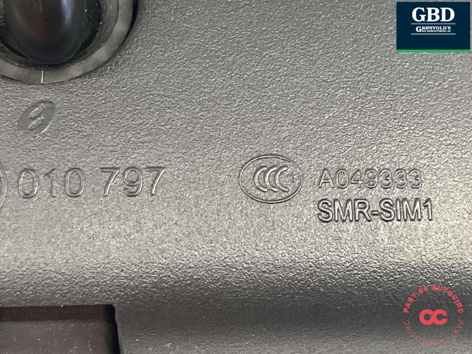 Speil innvendig til Mercedes Sprinter 2018-->> (907/910) (907/910) (A 910 810 05 03 7C45|A 910 810 22 01 7C45|)