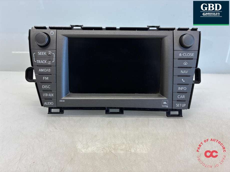 Bilstereo til Toyota Prius +7, 2012-2020 (Type III) (stasjonsvogn) (stasjonsvogn) (8680447100)