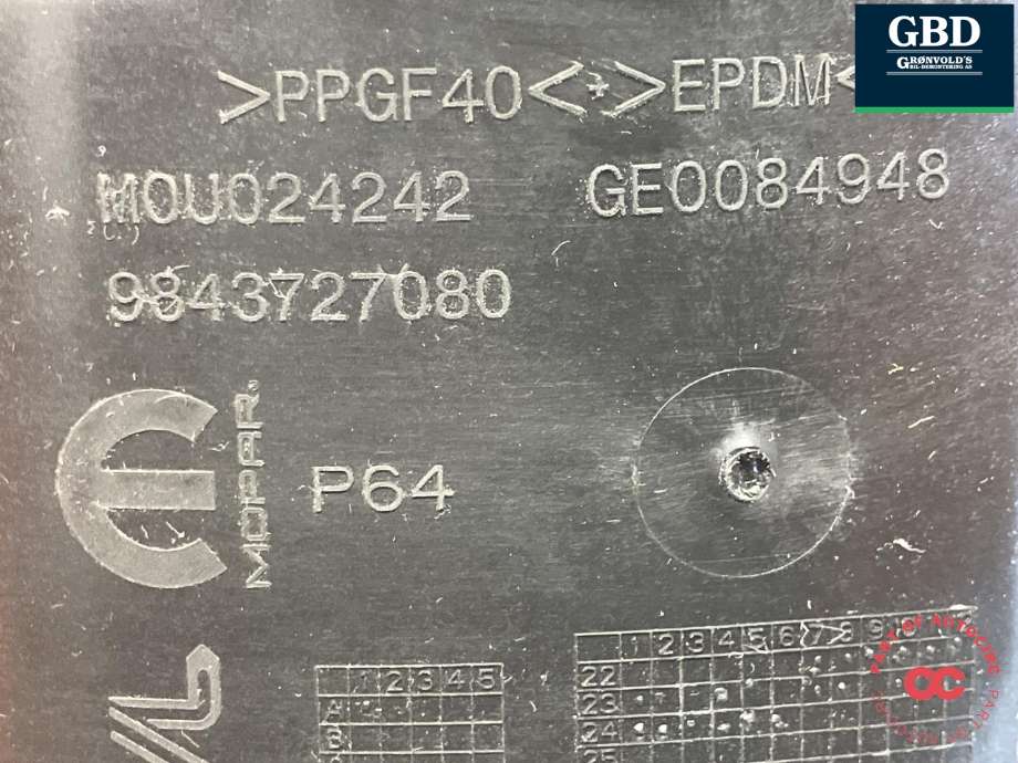 Ladeluke karosseri elbil til Peugeot e-3008 2023-->>  (98 437 270 80|)