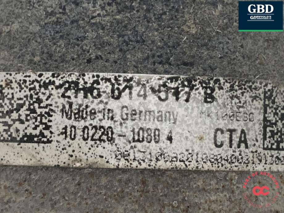 ABS sentral til VW Amarok 2016-2022 (Type I, Fase 2)  (2H6 614 517 B  BEF|)