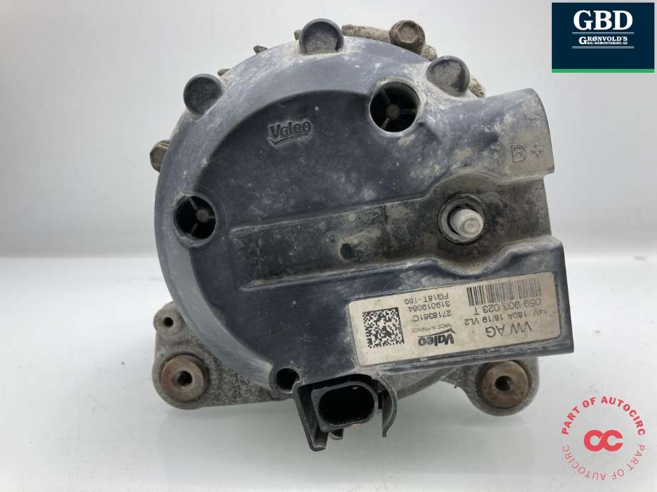 Dynamo diesel til VW Amarok 2016-2022 (Type I, Fase 2)  (VALEO|059 903 023 T|059 903 023 TX|)