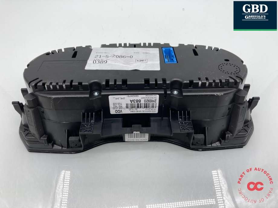 Instrumentpanel til VW Amarok 2016-2022 (Type I, Fase 2) (2H6 920 883 A|2H6 920 883 AX|)
