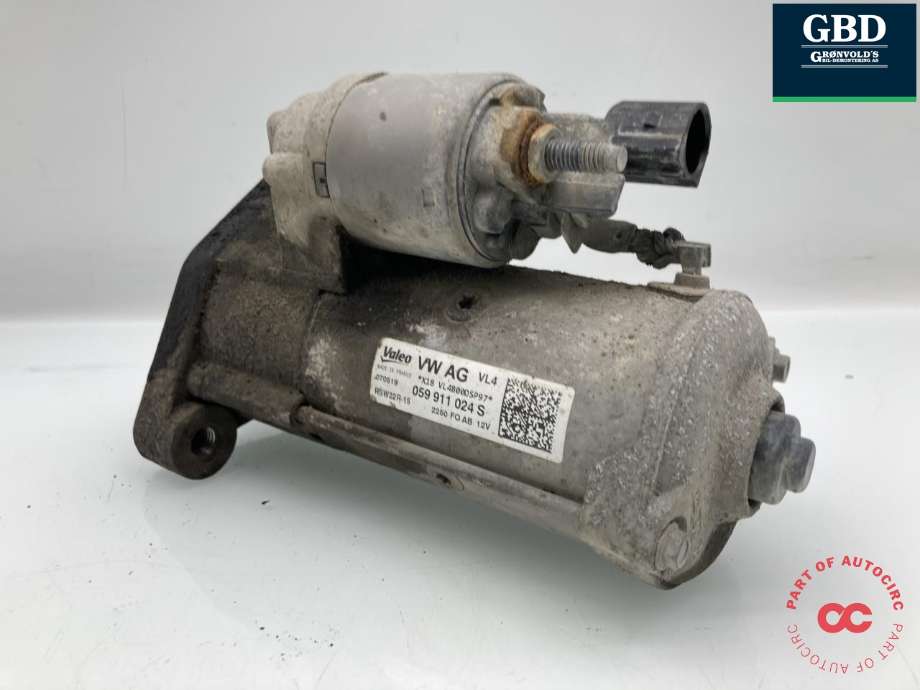 Starter diesel til VW Amarok 2016-2022 (Type I, Fase 2) (059 911 024 S|059 911 024 SX|)