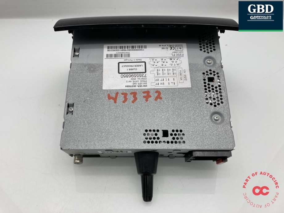 Bilstereo til Peugeot Boxer 2007-2013 (Type III, Fase 1) (16 124 400 80|16 108 630 80|)
