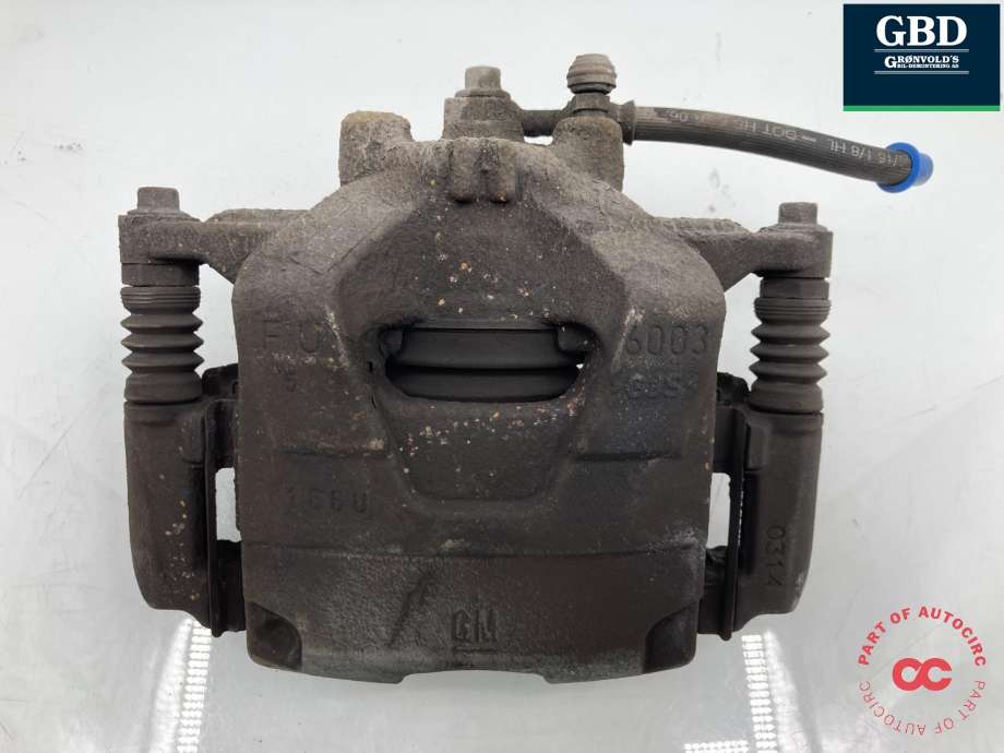 Bremsecaliper venstre foran til Opel Mokka X 2016-2019 (Type I, Fase 2) (13301226|95522602|)