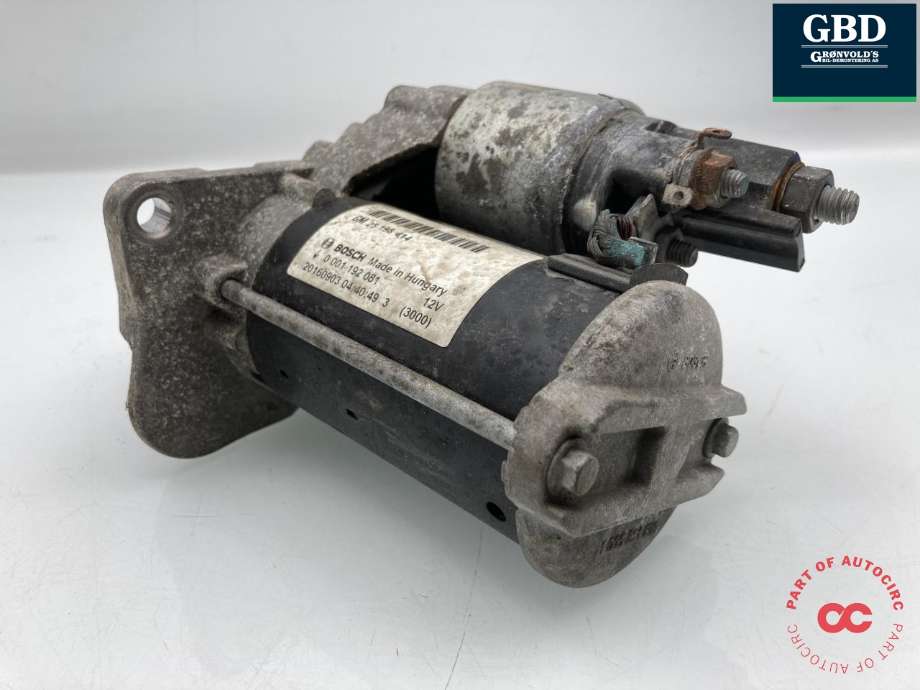 Starter til Opel Mokka X 2016-2019 (Type I, Fase 2)  (25196021|55578921| 1648215880|95520113 | 95521797)