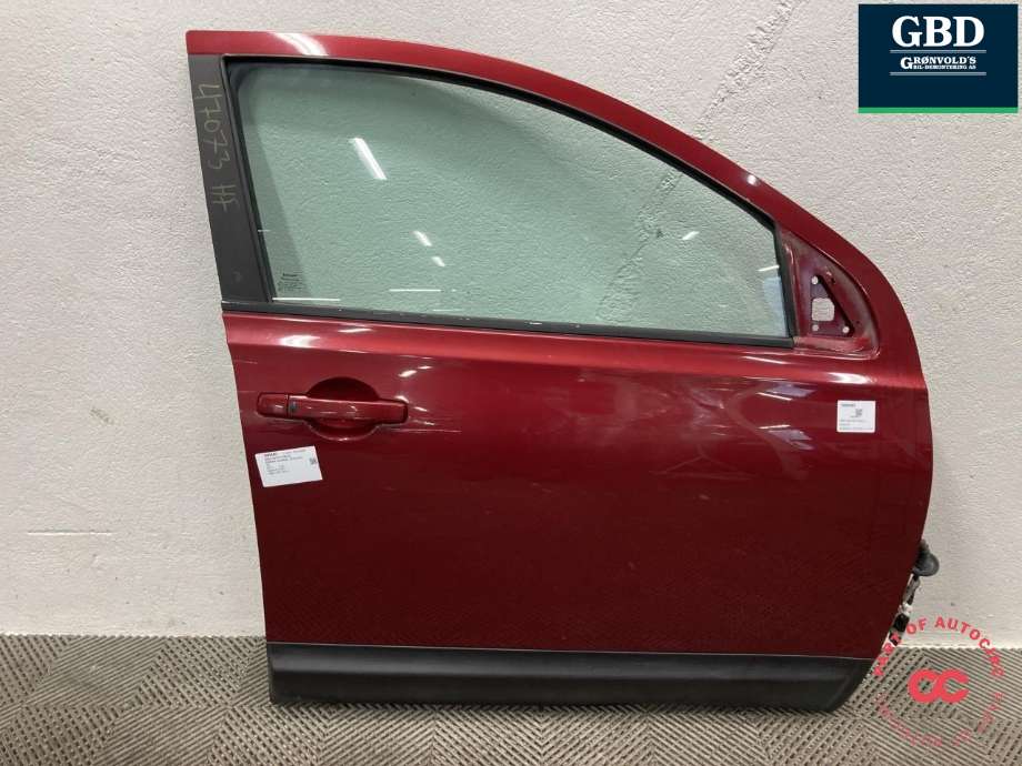 Dør høyre foran til Nissan Qashqai, 2010-2014 (Type I, Fase 2) (H0100JD0M0)