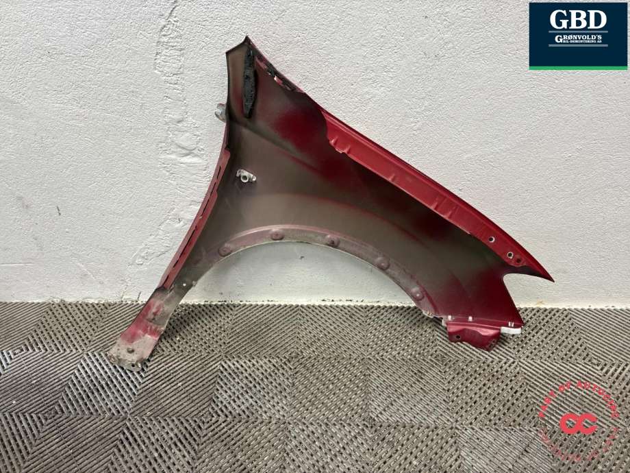 Skjerm venstre foran til Nissan Qashqai 2010-2014 (Type I, Fase 2)  (F3101BR0MA|)