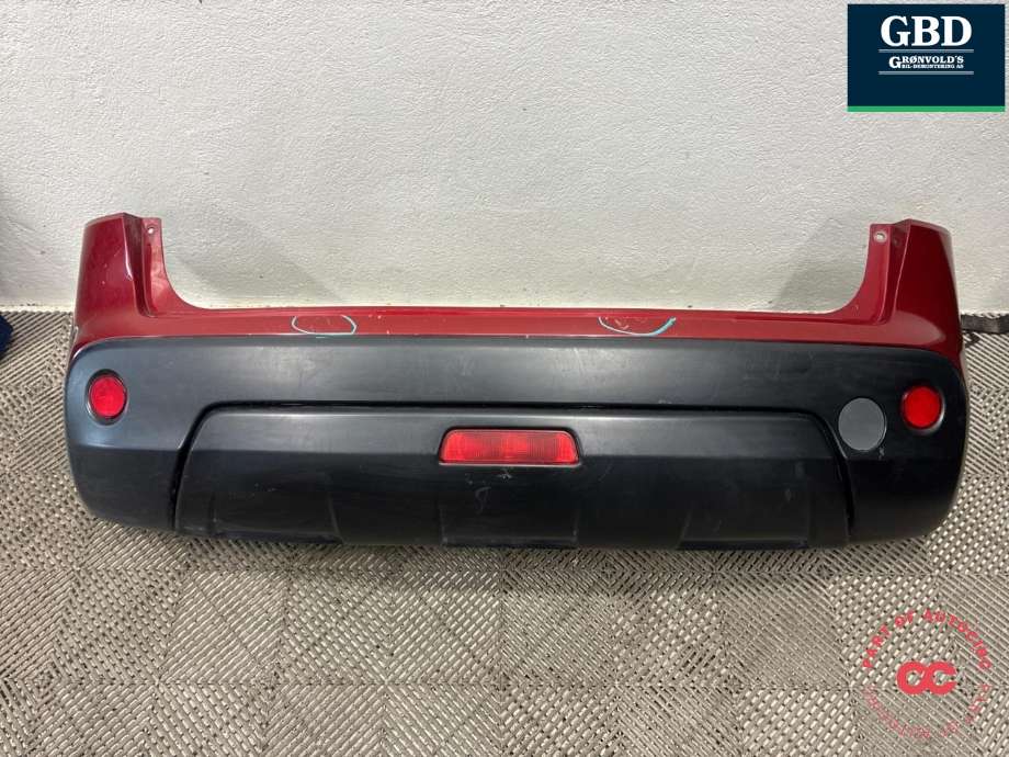 Støtfanger bak til Nissan Qashqai 2010-2014 (Type I, Fase 2) (85022JD00H|85022BR00H|850221YA4H)