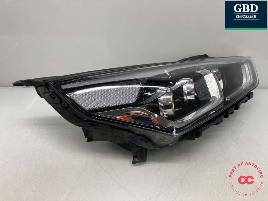 Frontlykt høyre full-LED til Hyundai Ioniq Electric 2016-2019 (Fase 1)  (92102G 7000WPR|92102-G7|)