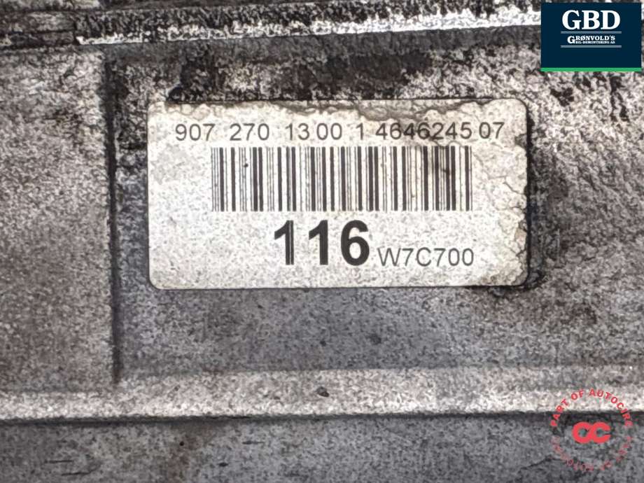 Girkasse automat til Mercedes Sprinter 2018-->> (907/910) (907/910) (A 907 270 05 00|A 907 270 05 00 80|907 270 13 00 1 4646245 07)