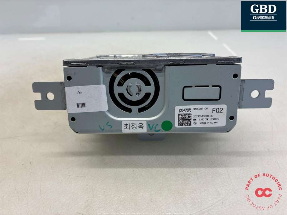 Bilstereo diverse til Hyundai Kona, 2024-->> (Type II)  (940C3BF100)