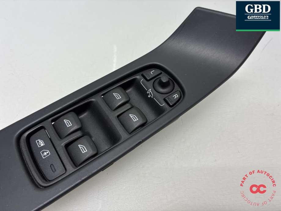 Bryter ruteheis førerdørspanel til Volvo V60/V60 CC 2013-2018 (Type I, Fase 2) (31453264|)