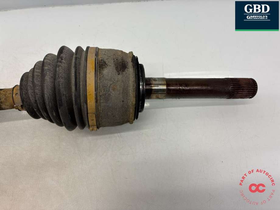 Drivaksel høyre foran, diesel/automat til Toyota Land Cruiser 100 1998-2007  (4343060040|4343060020|)