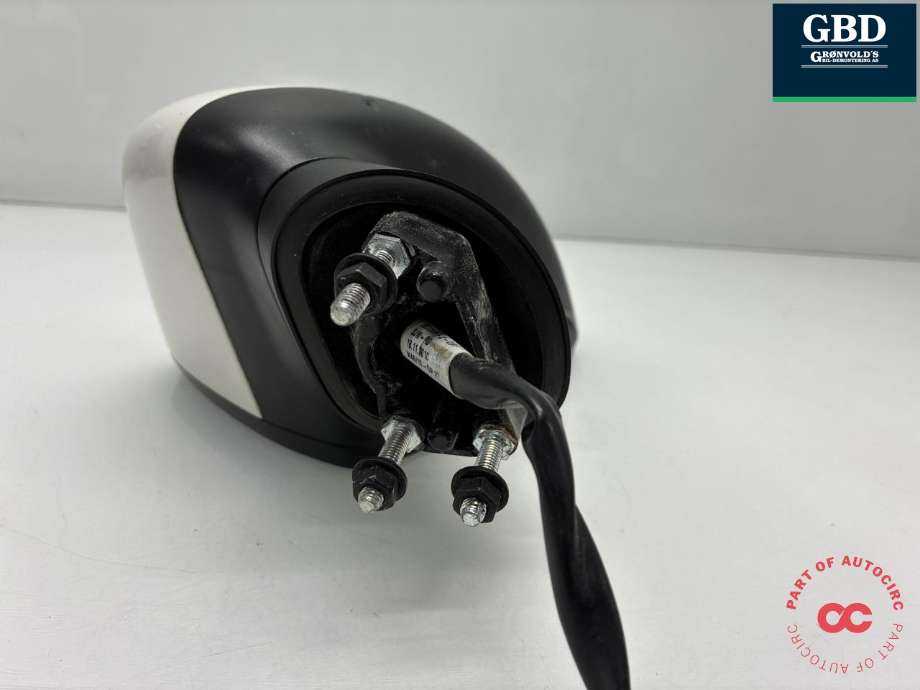 Speil venstre til Audi A1 2010-2014 (Type I, Fase 1)  (8X1 857 409 K|8X1 857 409 K  9B9|8X1 857 409 R  9B9)