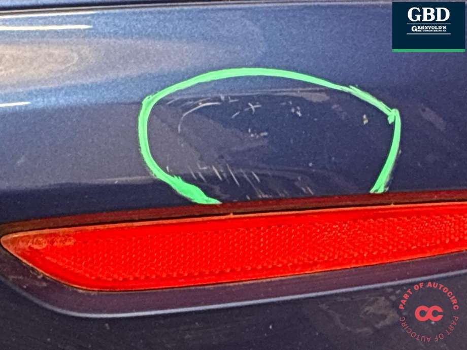 Støtfanger bak til VW Scirocco 2008-2013 (1K8 807 417 H|1K8 807 417 H GRU|)