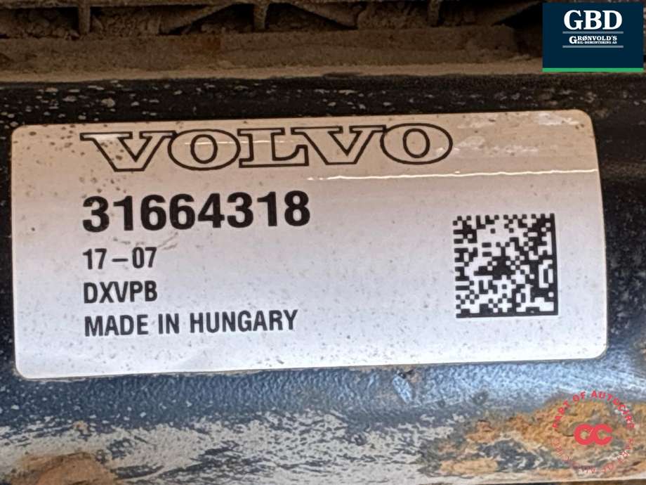 Hengerfeste til Volvo V90 / V90 CC / S90 2016-->> (32296483|)