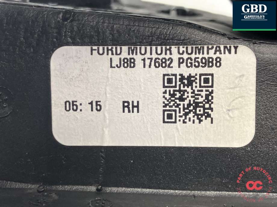 Speil høyre til Ford Mustang Mach-e 2020-->> (2547109|LJ8B-17E714-PG5YZ9|)