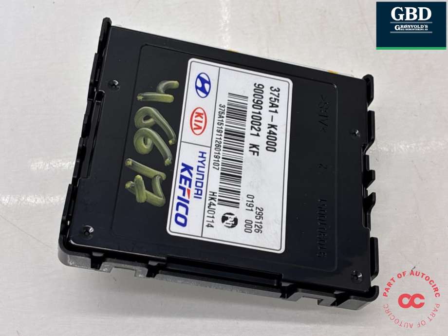Styreenhet batteri elbil (BMS - Battery Management System) til Hyundai Kona, 2017-2021 (Type I, Fase 1)