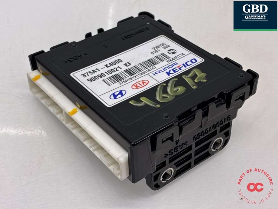 Styreenhet batteri elbil (BMS - Battery Management System) til Hyundai Kona 2017-2021 (Type I, Fase 1) (|375A1-K4000)