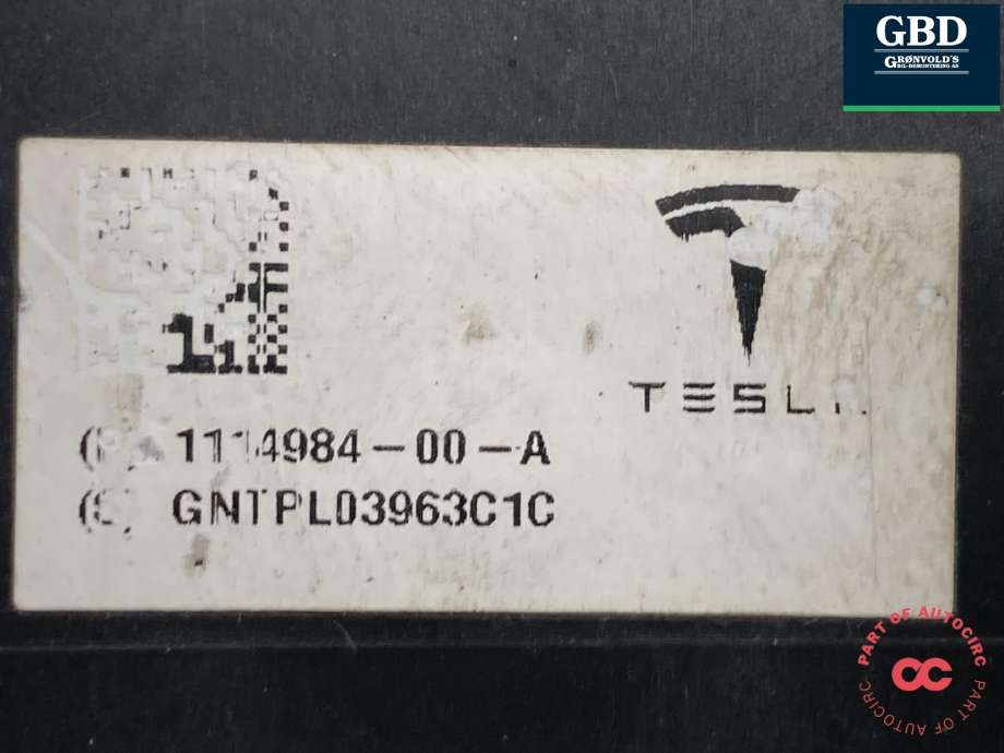 Styreenhet diverse til Tesla Model S 2016-2021 (Fase 2) (1114984-00-A|1114984-00-B|)
