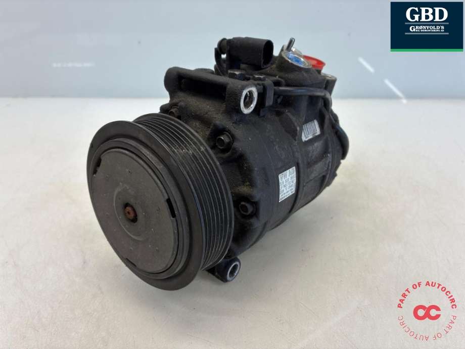 Aircondition kompressor til Audi Q7 2006-2010 (Type I, Fase 1) (7P0 820 803 N|7P0 820 803 D|)