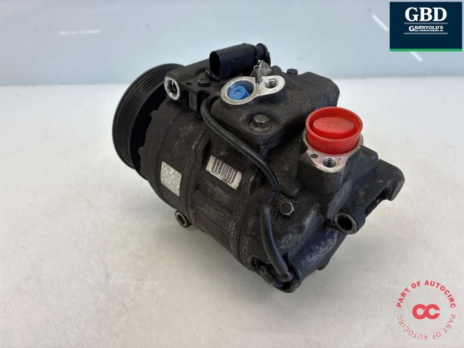 Aircondition kompressor til Audi Q7 2006-2010 (Type I, Fase 1) (7P0 820 803 N|7P0 820 803 D|)