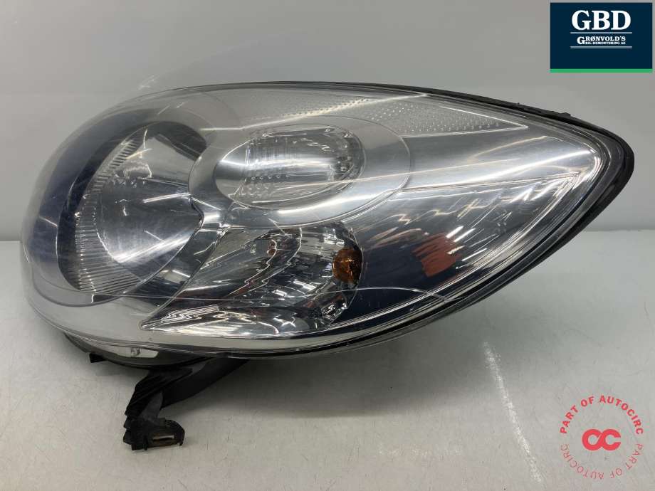 Frontlykt venstre halogen til Citroën C1 2006-2014 (Type I) (6208 72|)