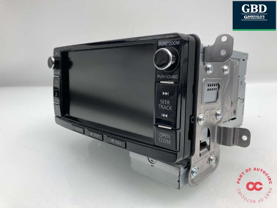 Bilstereo navigasjon skjerm til Mitsubishi Outlander 2015-->> (Type III, Fase 2) (8750A569|)