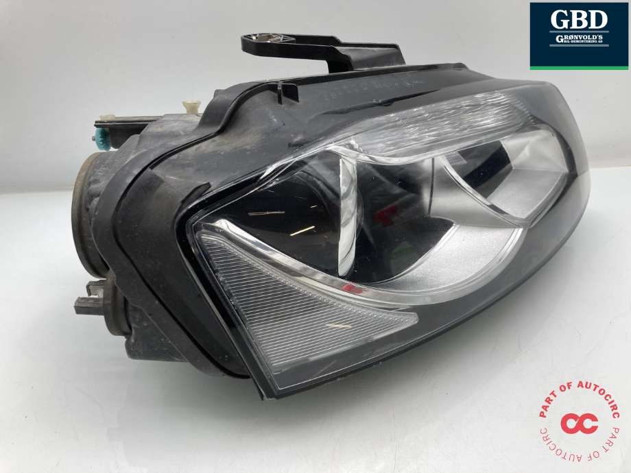 Frontlykt høyre xenon til Audi A3 2009-2012 (Type II, Fase 2) (8P0 941 030 BT|8P0 941 030 BM|)