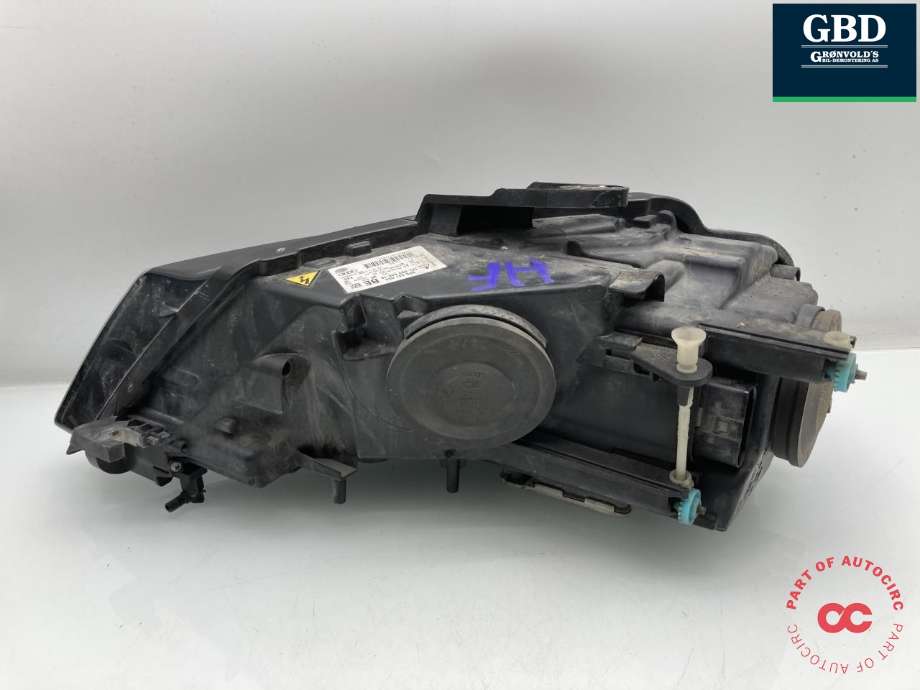 Frontlykt høyre xenon til Audi A3 2009-2012 (Type II, Fase 2) (8P0 941 030 BT|8P0 941 030 BM|)