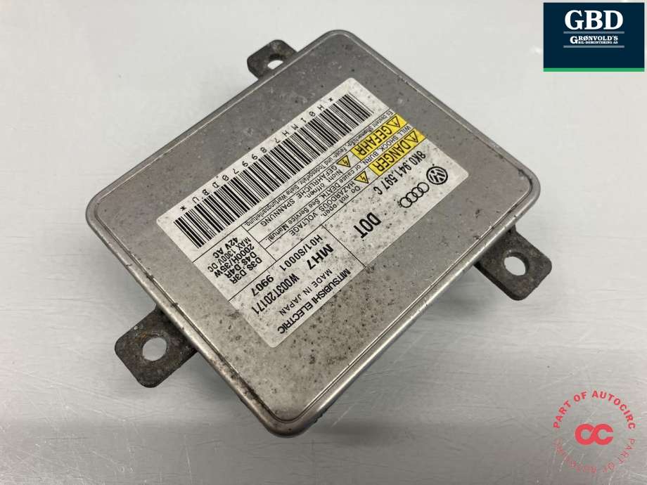 Styreenhet xenon/ballast til Audi Q5 2008-2012 (Type I, Fase 1)  (MITSUBISHI|8K0 941 597 E|8K0 941 597 C|W003T20171)