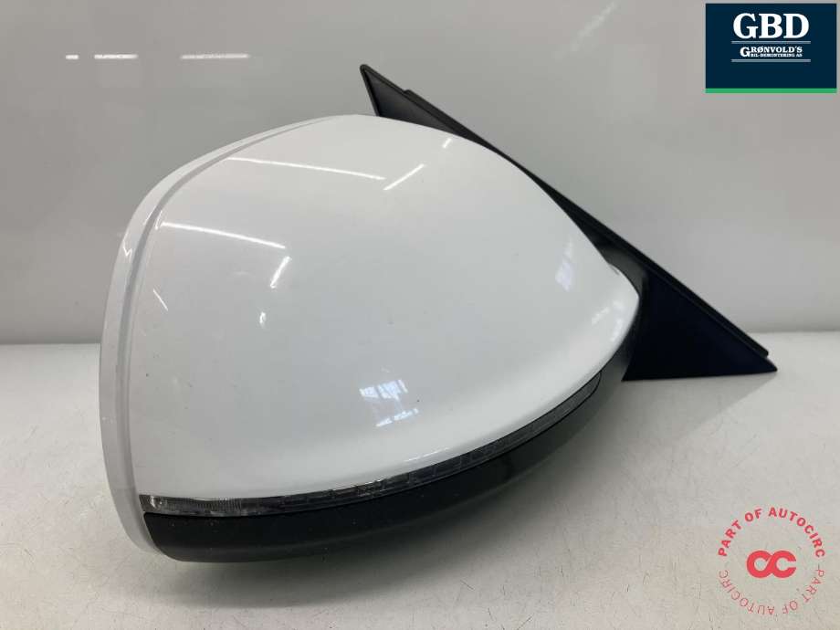 Speil høyre til Audi Q5 2008-2012 (Type I, Fase 1) (8R1 857 410 K|8R1 857 410 K 01C|)